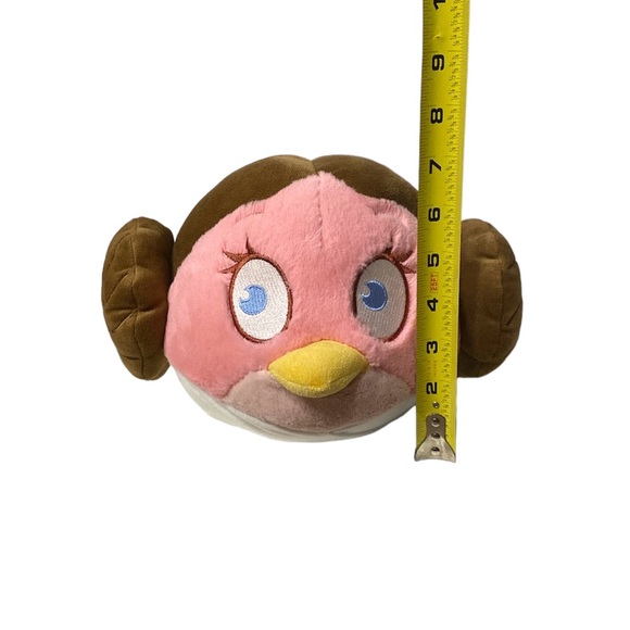 Angry Birds Star Wars Plush Princess Leia Organa Stuffed Animal Pink Toy 6 inch - Picture 3 of 14